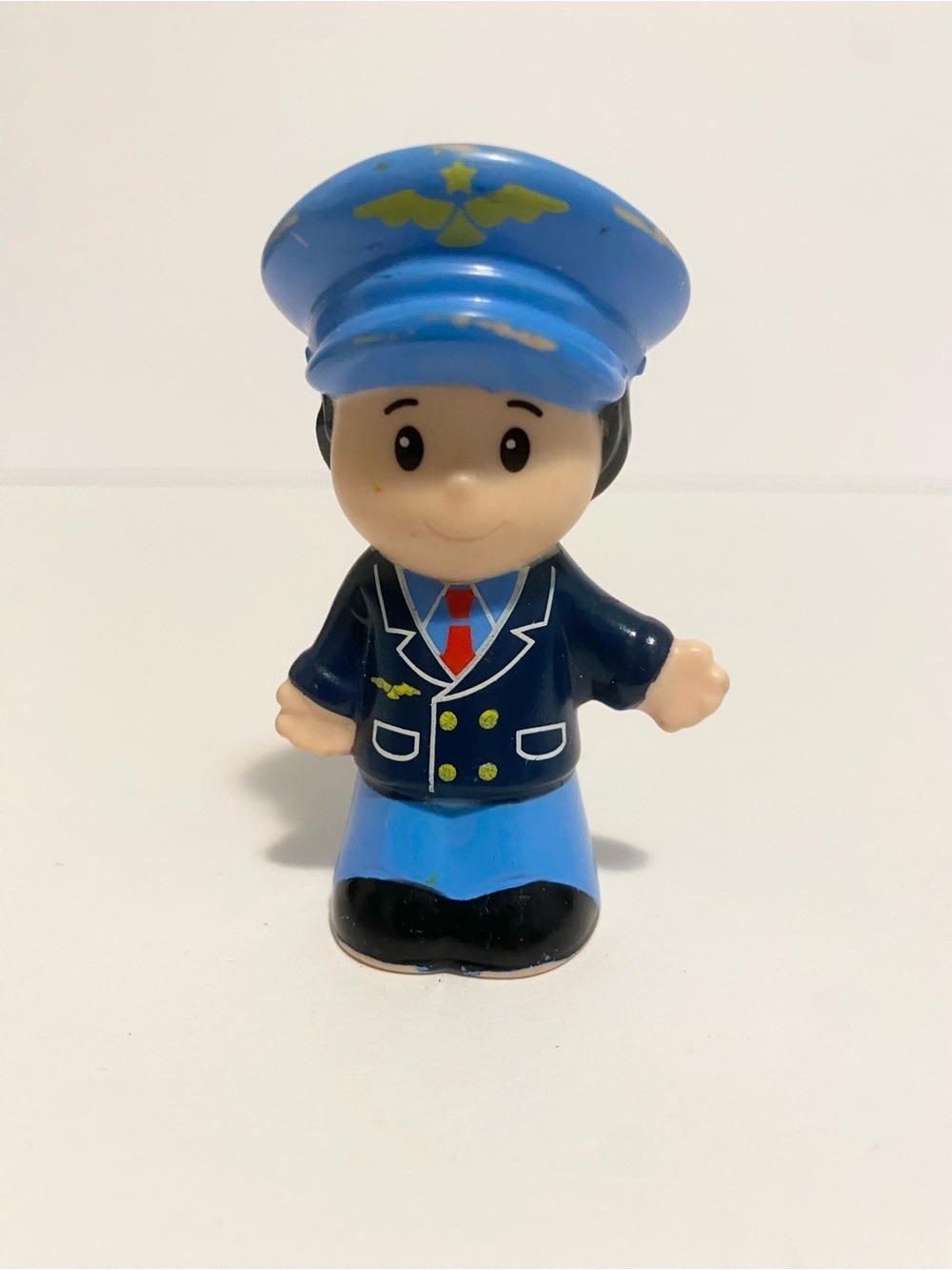 Little People Pilot Airplane City Worker Job Skinny Boy Kid Man Playset 4/$20 🛑
